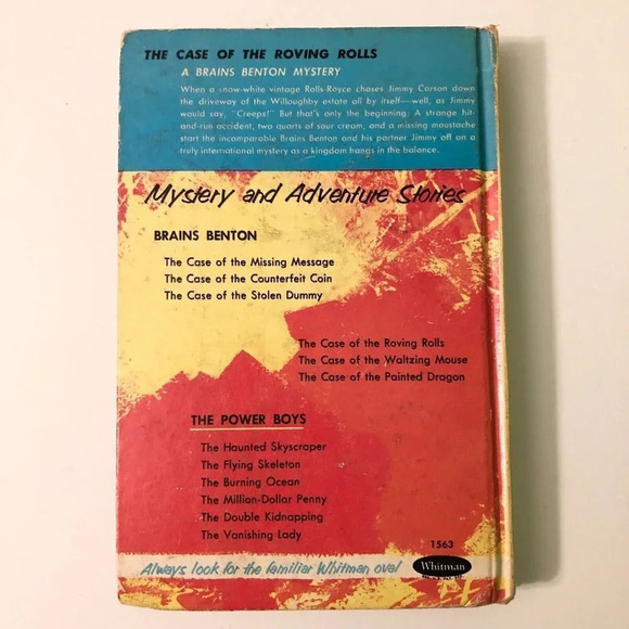 1961 The Case of the Roving Rolls A Brains Benton Mystery George Wyatt - Picture 2 of 16